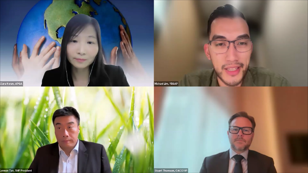 Excellent webinar of the Asia Pacific Green Alliance on Sustainability for SMEs